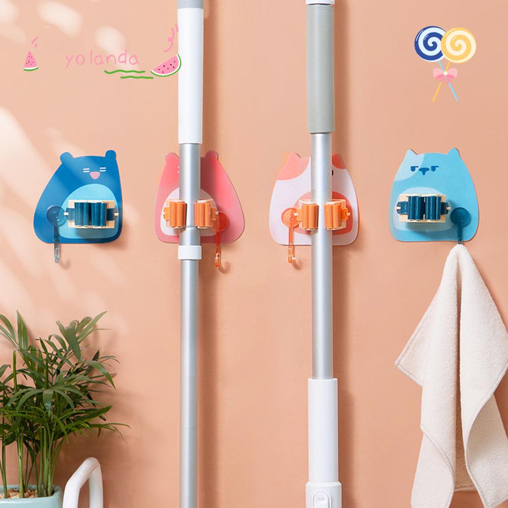 Giá Đỡ Cây Lau Nhà Gắn Tường Tiện Dụng