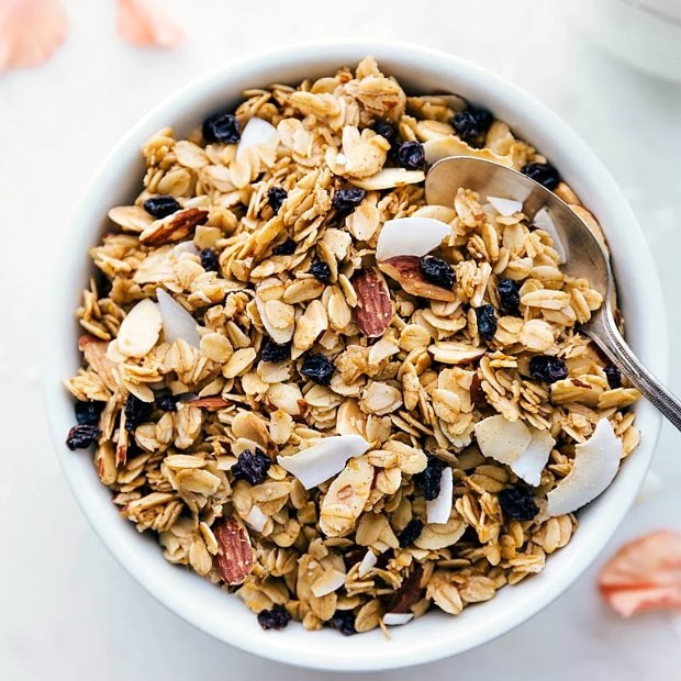 Yến mạch cán dẹt 500G - Nguyên liệu làm Granola / Sữa Yến mạch / Nấu cháo / Các món ăn healthy, giảm cân