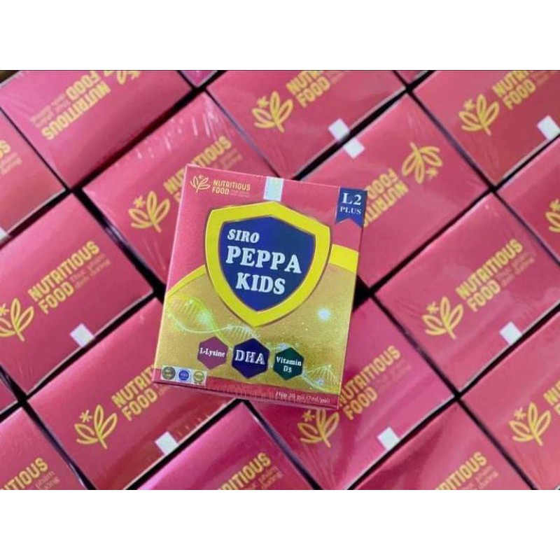 siro peppa kids ăn ngon ngủ ngon hết táo bón.