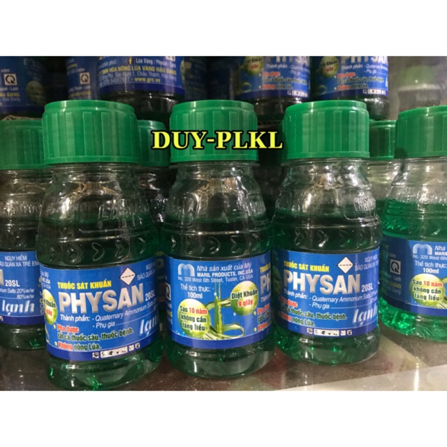 đặc trị thối nhũn hoa lan Physan 20sl - lọ 100ml