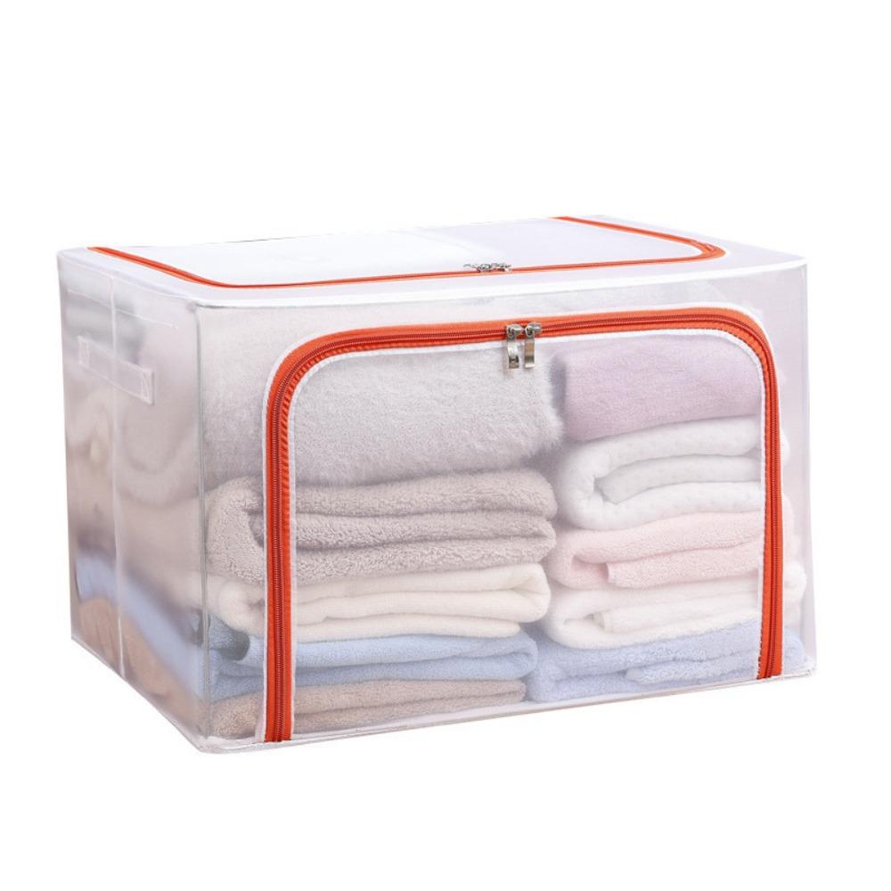 Hộp Đựng Chăn Chống Thấm Nước Khung Thép Lưới Nylon Trong Suốt