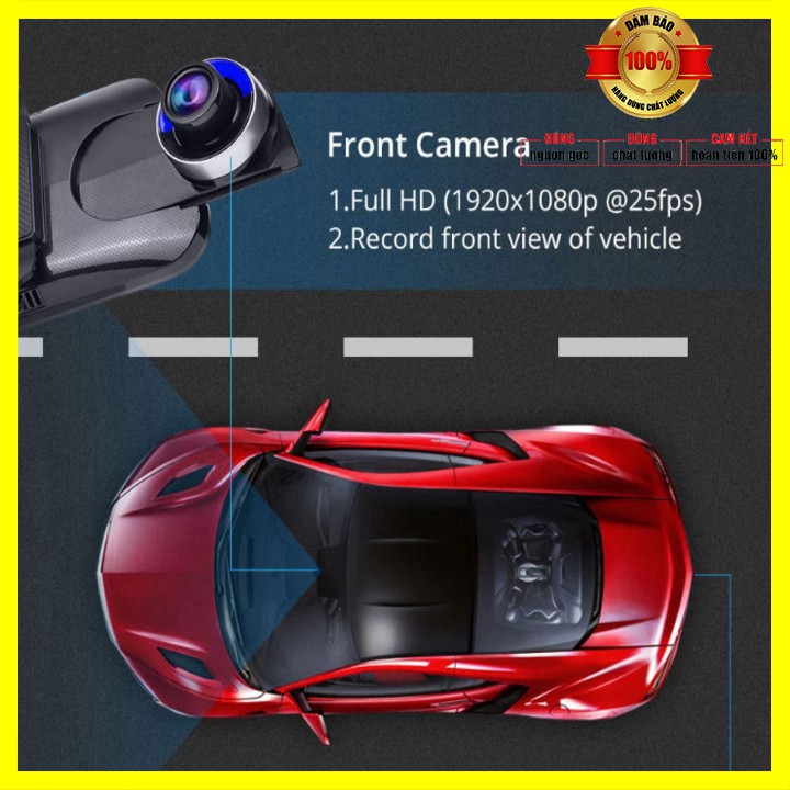 [ BẢO HÀNH 12 THÁNG] Camera hành trình gắn gương ô tô Phisung 4G, Wifi, 10 inch, dẫn đường Navitel MÃ Z55 | BigBuy360 - bigbuy360.vn