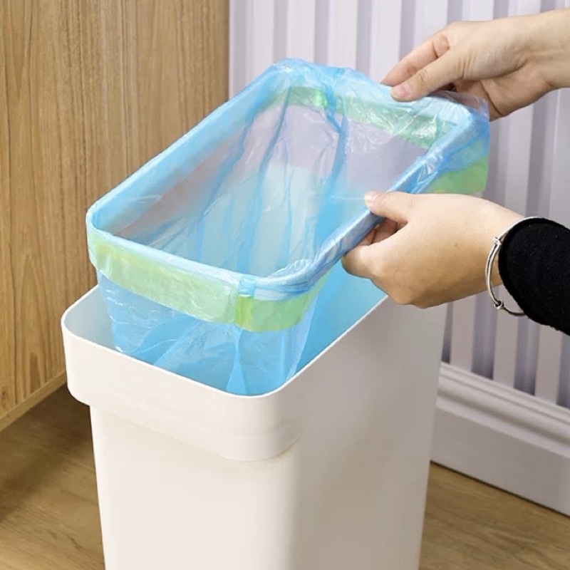 A - LIFE Thùng Đựng Rác Dạng Đẩy Loại Nhấn Cỡ Lớn Hiện Đại Cho Phòng Khách / Phòng Ngủ / Phòng Tắm / Hẹp