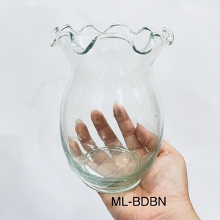 Chậu nuôi 1 cá beta hồ cá thủy tinh ML-BDBN bầu dục bèo nhỏ size 10x14cm