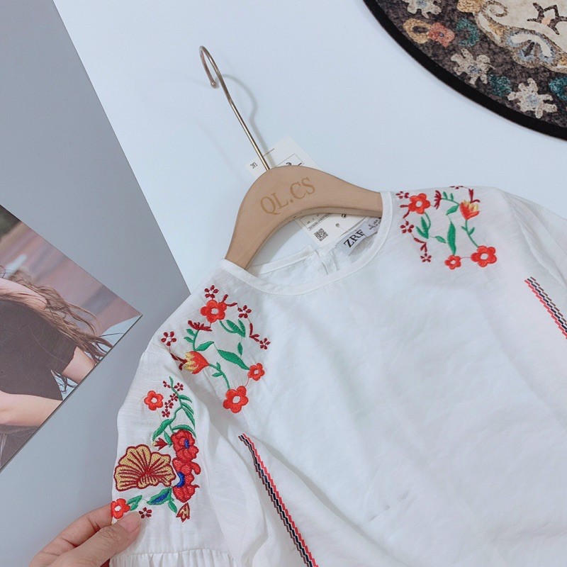 ÁO THÊU HOA SIÊU XINH | BigBuy360 - bigbuy360.vn