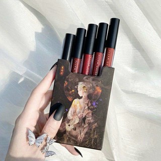 Set son 5 cây kem Daishiao đen nội địa Trung