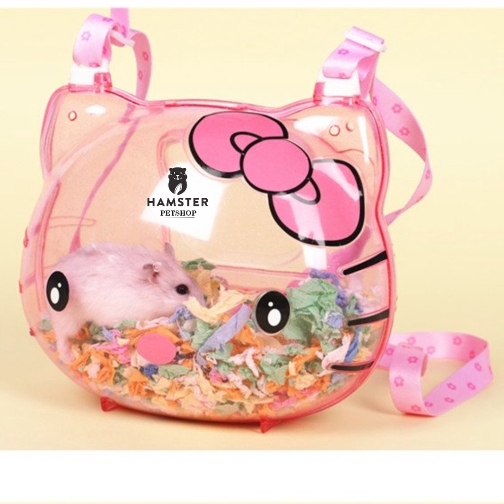 lồng xách tay kitty dành cho haster, đuôi mập