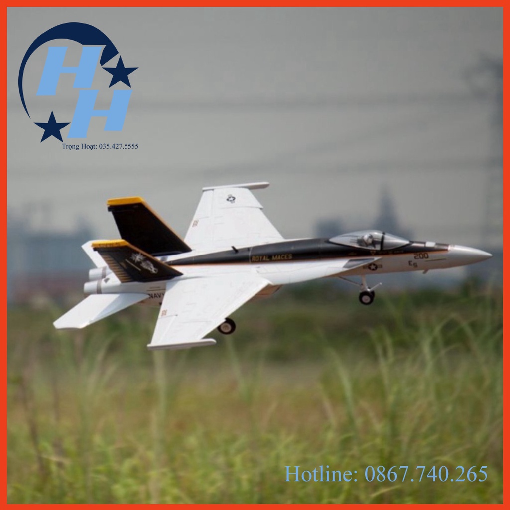 Máy Bay Điều Khiển F18 Super Hornet Freewing 64mm