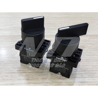 Công tắc xoay 2 vị trí, 3 vị trí phi 22 np2 chint