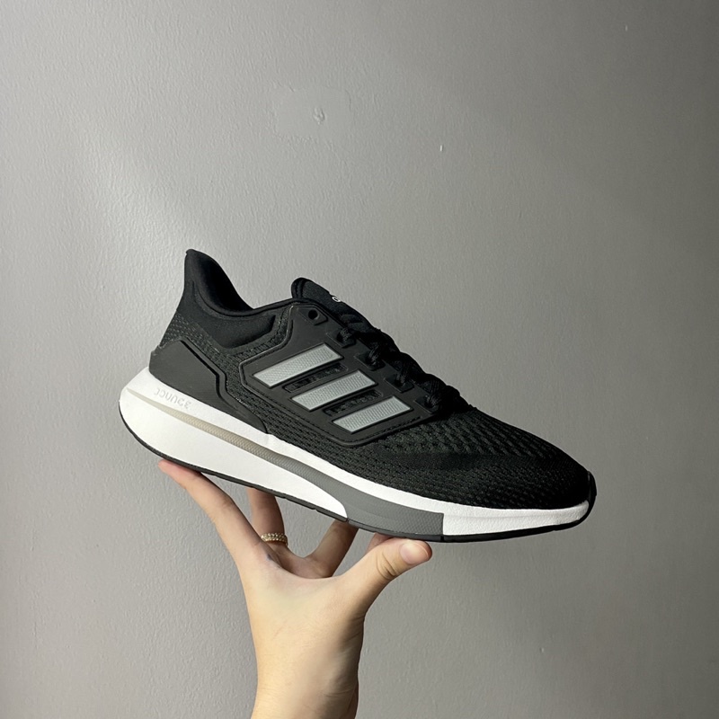 Giày Adidas EQ21 Thể Thao Thời Trang Màu Đen Nam Nữ Có Sẵn H00512