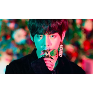 [ Có sẵn ] Khuyên tai chữ LOVED trong Singularity giống V BTS