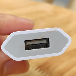 Củ Sạc lP Dẹt 5V-1A Zin - BH 12 Tháng