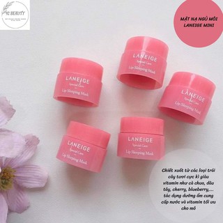Mặt nạ ngủ dưỡng ẩm môi laneige hàn quốc 3g