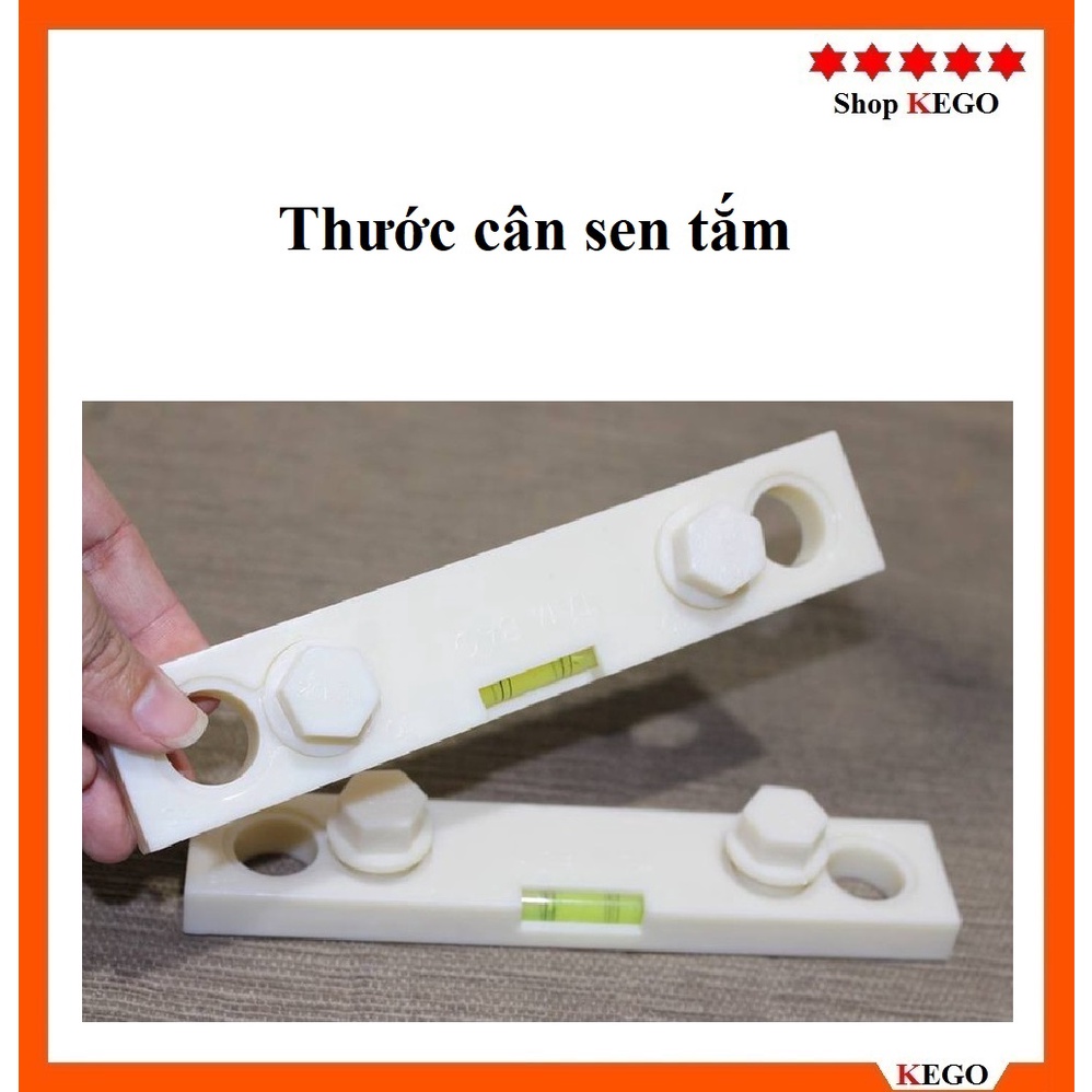 Thước Cân Sen vòi nóng lạnh - Thước lắp ống đường nước Nóng lạnh