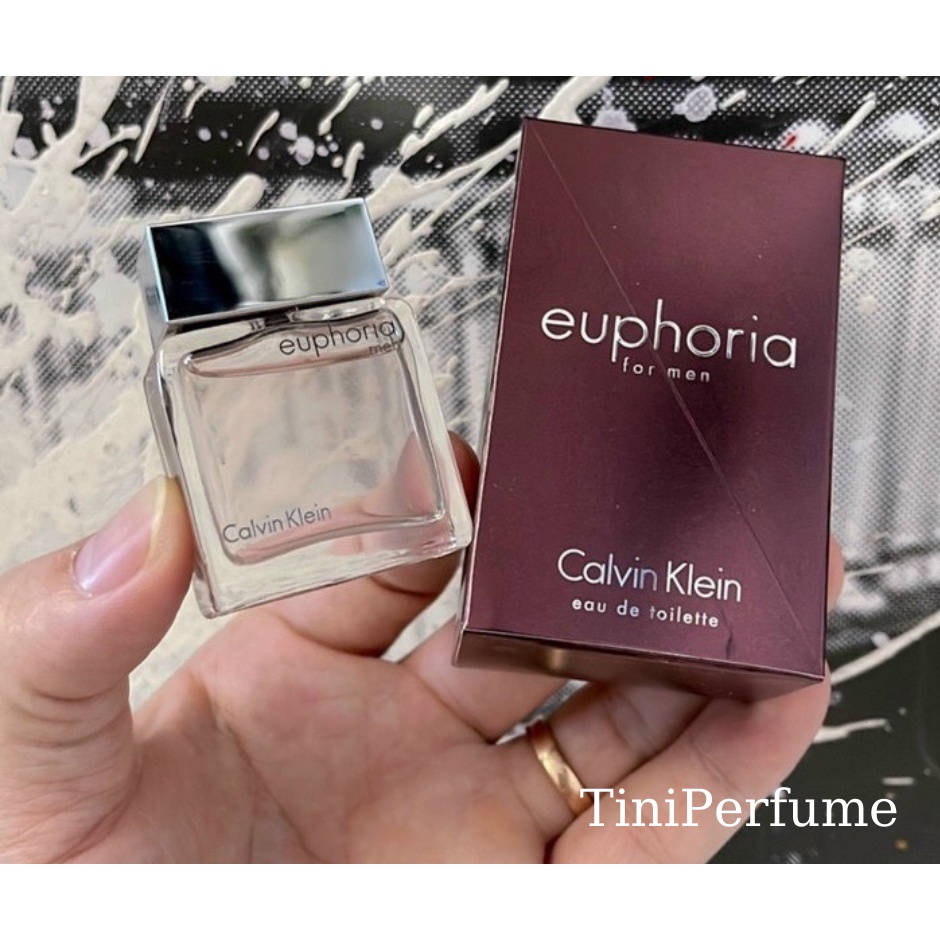 Nước hoa mini nam Euphoria for Men Calvin Klein mini 10ml Tiniperfume