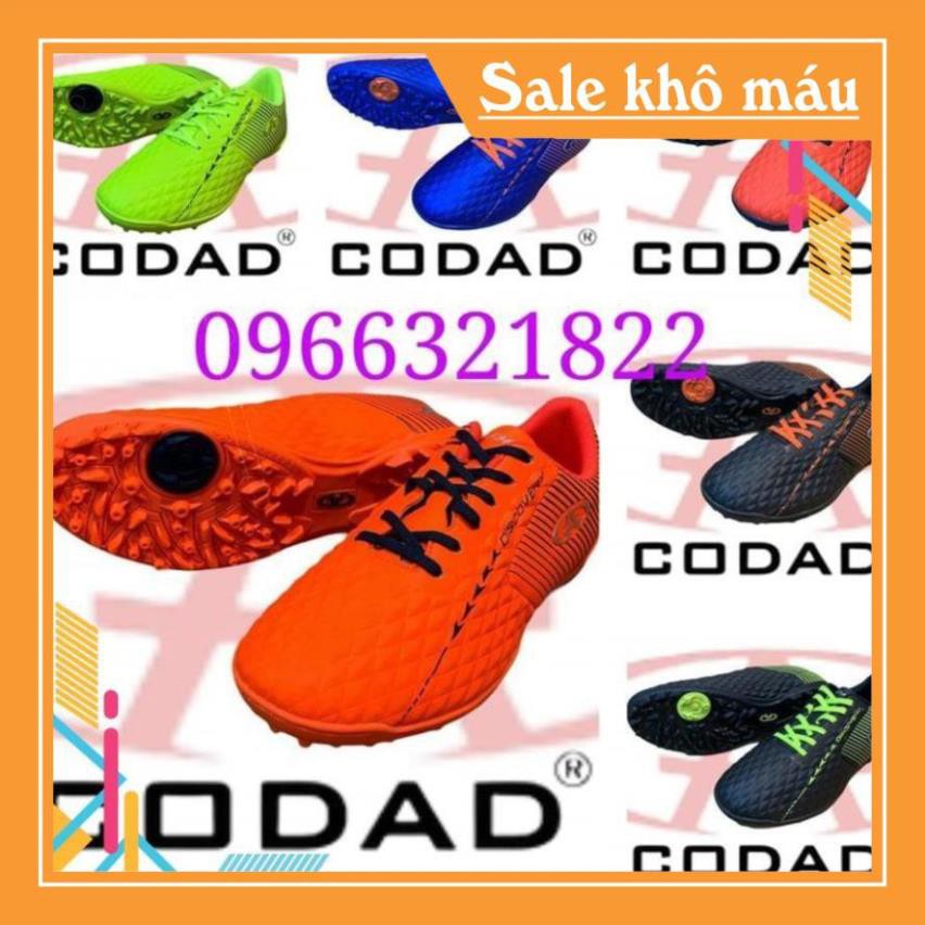 Giày Đá Bóng CODAD Cao Cấp Khâu Full Đế,Full Hộp - Hàng Chính hãng