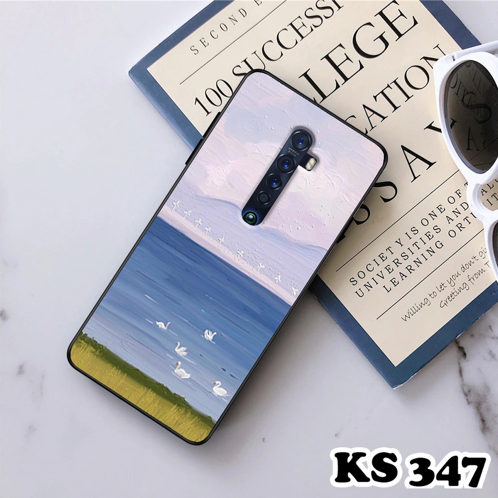 Ốp Lưng Oppo Reno 2 - Reno 2F - Reno 2Z - Ốp Oppo in hình Cánh đồng hoa - Chất liệu TPU siêu bền