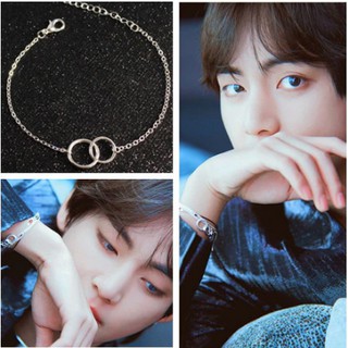 Vòng tay Kpop Kim Tae Hyung thiết kế đơn giản cá tinh