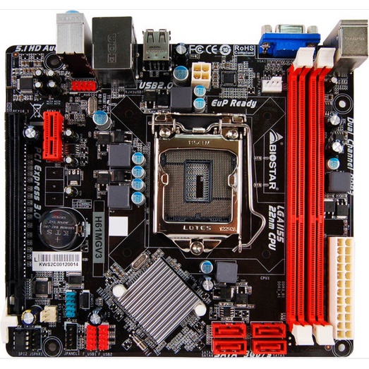 Mainboard PC máy tính để bàn H55, H61, B75, H81, B85, H110 Giga, Asus Foxconn, Ecs, Biostar, Asrock Tháo Máy
