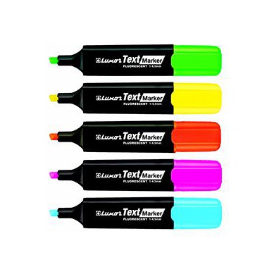 Bút highlight Textmarker Luxor.