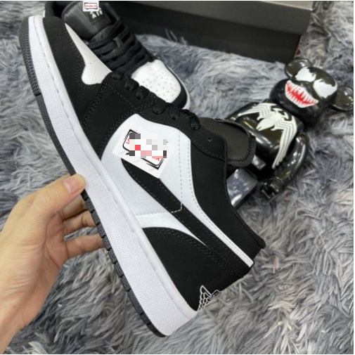 Giày Jordan Cổ Thấp Đen Trắng, Sneaker Nam Nữ Cổ Thấp Panda Full Box | BigBuy360 - bigbuy360.vn