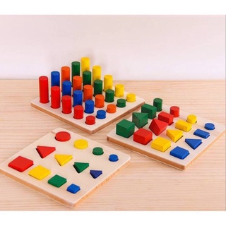 bộ giáo cụ Montessori 8 món