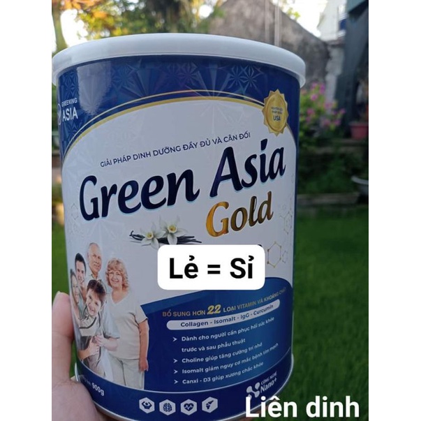 Sữa Green Asia Gold Ensure 900g dinh dưỡng và phục hồil
