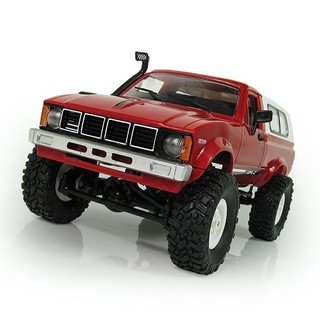 Xe ô tô bán tải WPL C24 – 2 cầu Offroad 4×4 1:16 (Màu đỏ)