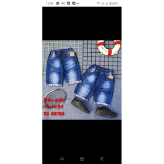 Combo quần jean lửng bé trai