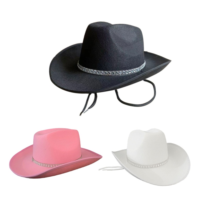✿ Mũ Fedora Đính Đá Cho Nam Và Nữ