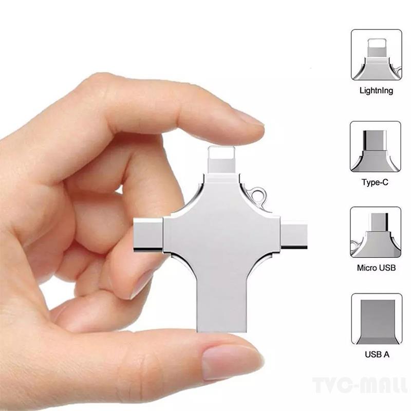 Usb 3.0 1tb 4 Trong 1 Cho Iphone Xs Android Pc | BigBuy360 - bigbuy360.vn