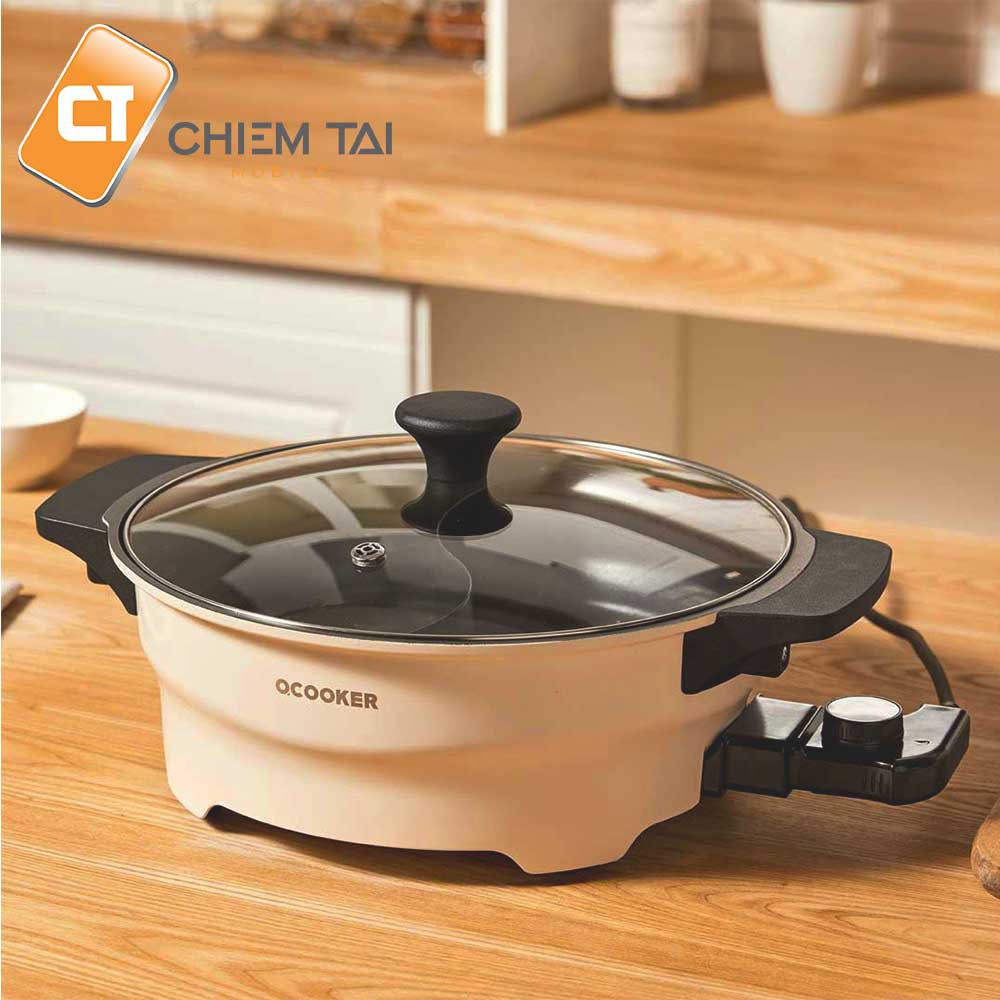 Nồi lẩu điện 2 ngăn oCooker CRHG03 4L