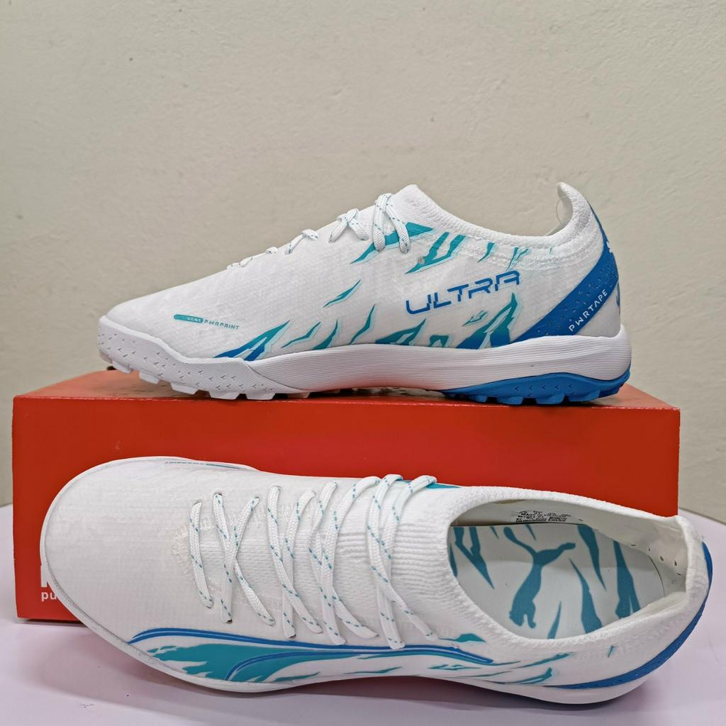 Giày Đá Bóng Sân Cỏ Nhân Tạo Puma Ultra Ultimate TF Màu Trắng