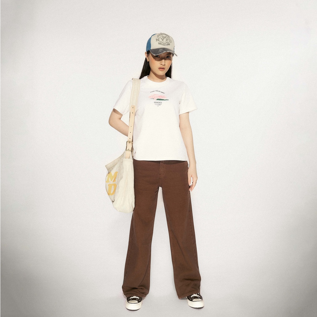 Quần Jeans Nữ Suông PRADIES Colorist