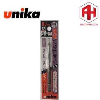 Mũi khoan tường gạch chuôi lục giác Unika RJ3.2