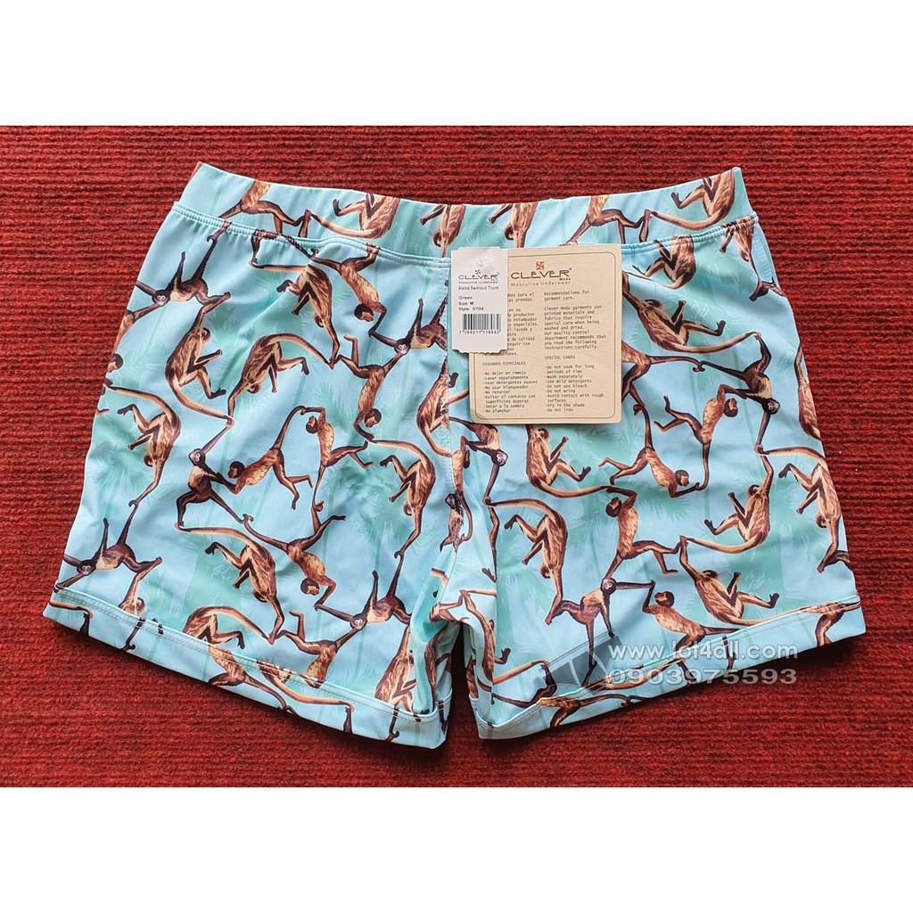 [AUT.] Quần bơi nam Clever 0704 Alsina Swim Short Green | BigBuy360 - bigbuy360.vn
