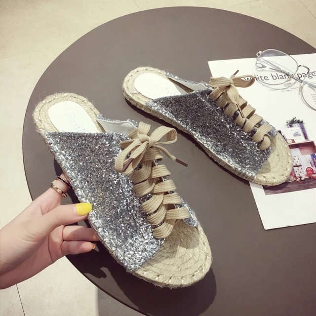 Dép không biết đặt tên là gì :)), dép cói, dép buộc giây | BigBuy360 - bigbuy360.vn