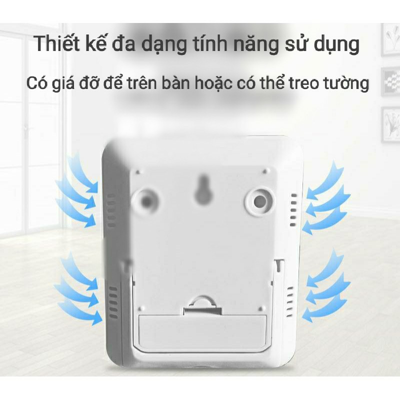 Nhiệt Kế Đo Nhiệt Độ & Độ ẩm Phòng Cho Bé .