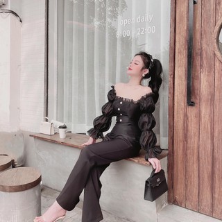Set bộ sang trọng dự tiệc chất vải tacta hot girl | MeiMei Studio