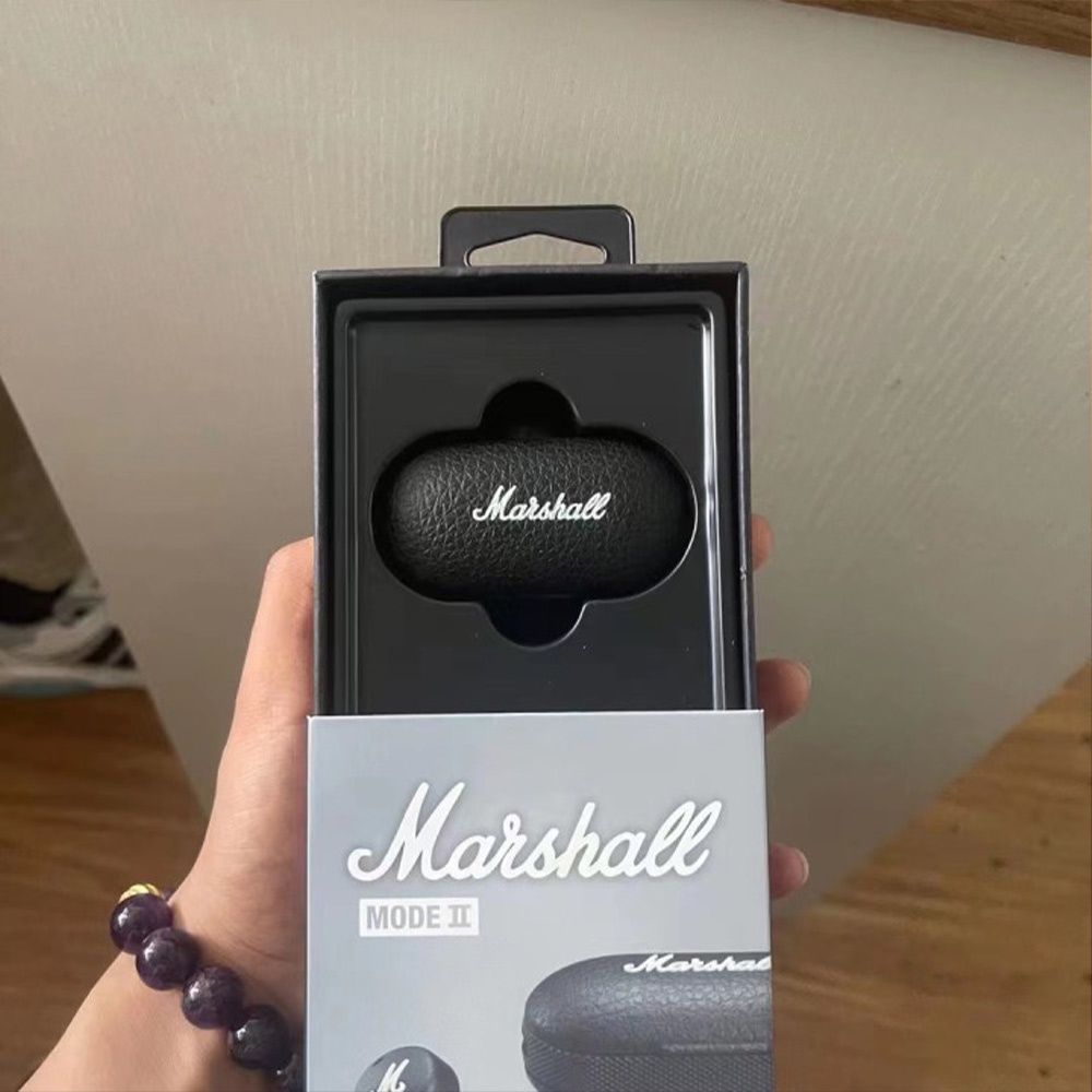 Tai Nghe Nhét Tai Thể Thao Không Dây Marshall Mode II Kết Nối Bluetooth Kèm Mic