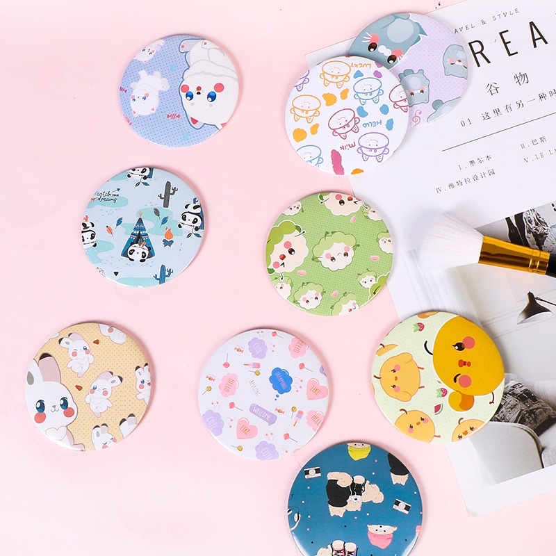 Gương mini cầm tay nhiều mẫu cute (20 mẫu)