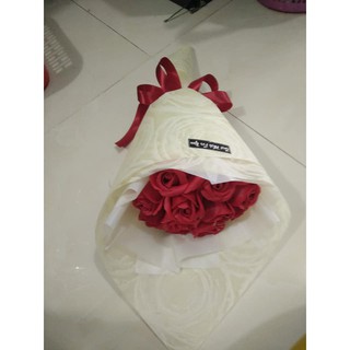 BÓ HOA SÁP ĐỎ 10 BÔNG SIÊU RẺ