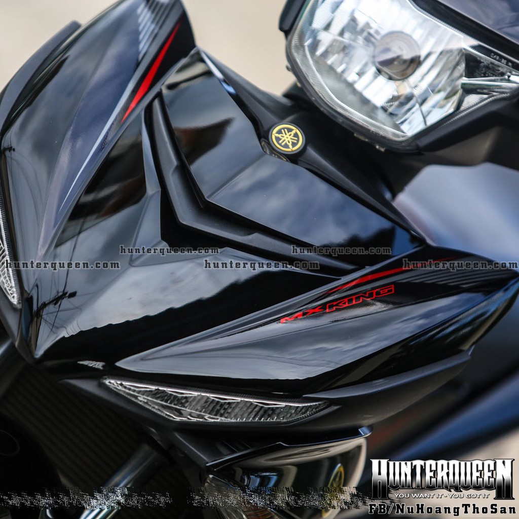 Tem rời MX King 2021. Decal cao cấp, bộ kit dán xe Exciter 150 đen đỏ