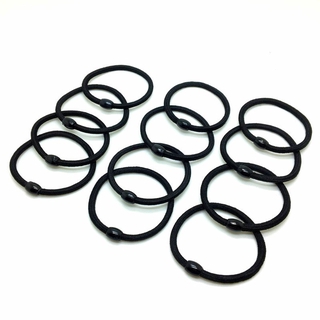Chun cột tóc buộc tóc loại dày màu đen 10c