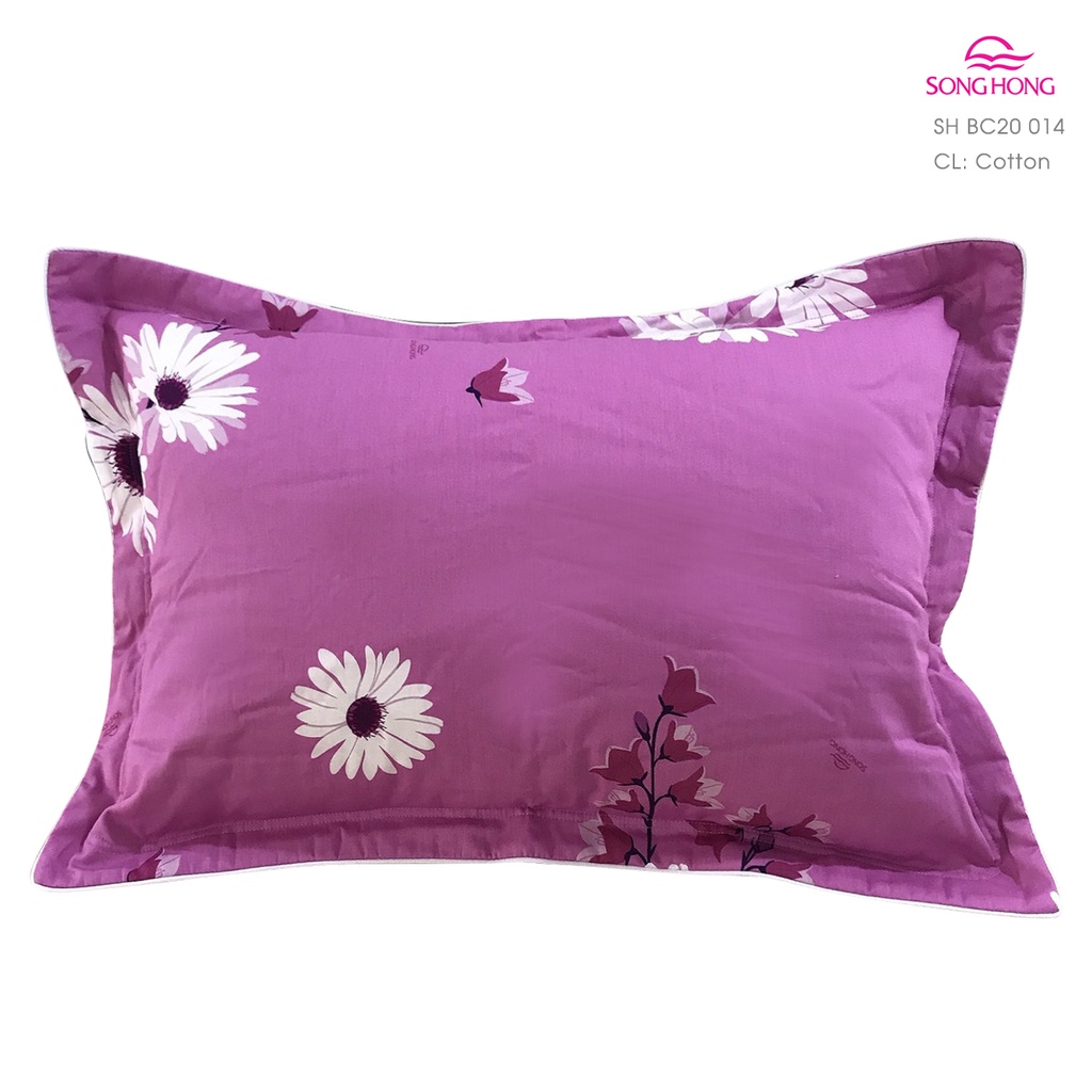 Vỏ gối Sông Hồng chất Cotton kích thước 45cm x 65cm - Hàng Oulet | BigBuy360 - bigbuy360.vn