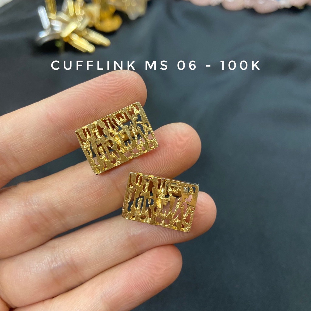[Link C ]Khuy cài tay áo sơ mi - Cufflink - Phục kiện âu phục cho nam