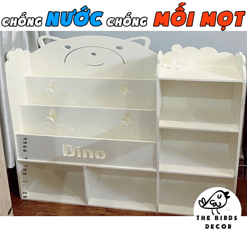 Kệ sách gấu Ms:063 kích thước 900*940*300 mm dành cho bé giá rẻ | BigBuy360 - bigbuy360.vn