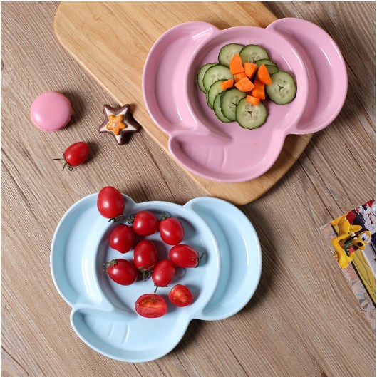 Đĩa sứ ăn dặm hình con voi