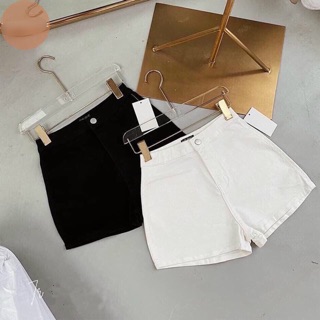 Quần sort Jean co giãn lưng cao siêu tôn dáng