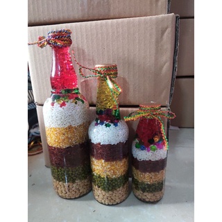 Chai Ngũ cốc phong thủy số 4 ( chai thủy tinh 23~24cm)
